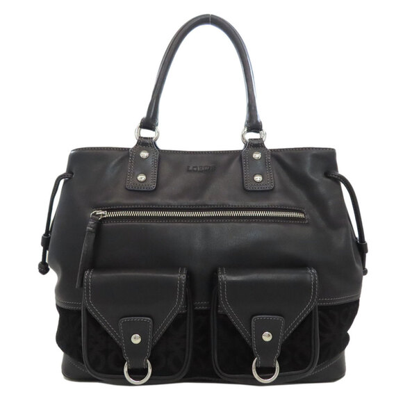 Loewe Handbags - LOEWE Black Leather Bag